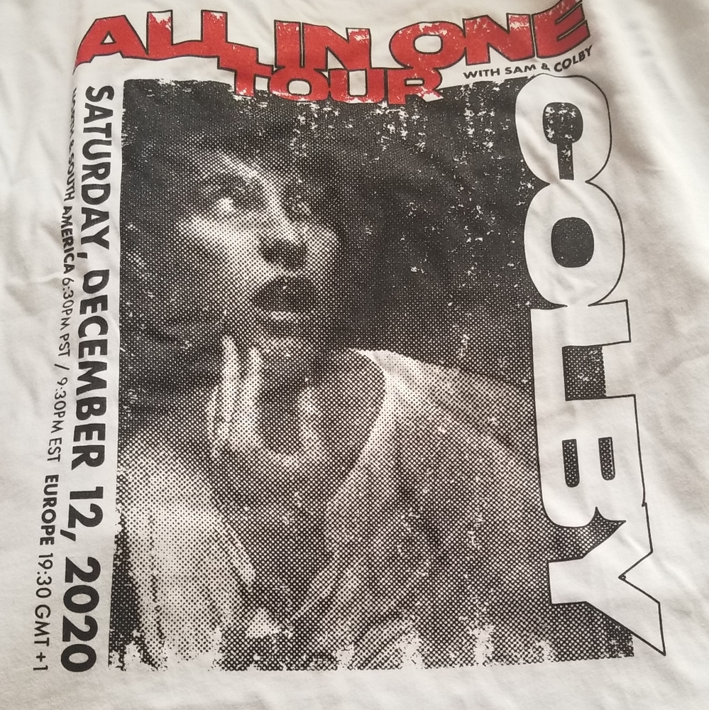 Colby Brock Tour merch